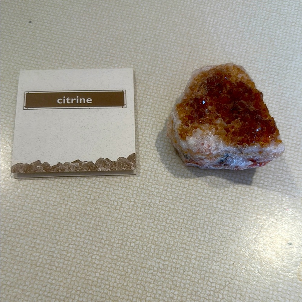 Citrine Crystal Cluster